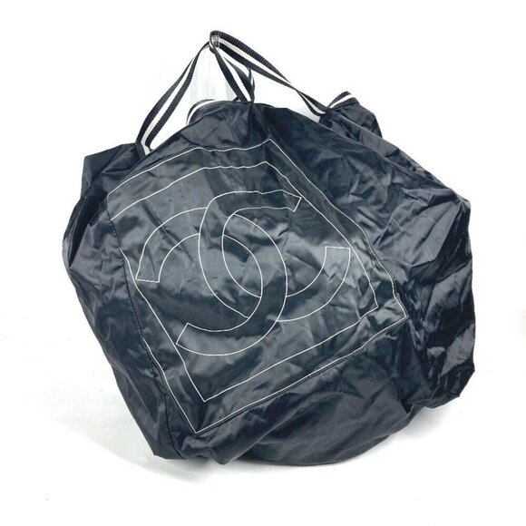CHANEL sportssports CC CC Mark logo Extra large Boston bag Shoulder Bag - Picture 1 of 16